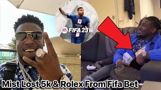 Rapper Mist Lost 5k & £15,000 Rolex On Fifa Bet