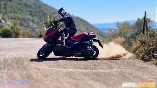 Θα έβαζες το scooter σου στα χώματα ;;; HONDA ADV350 test ride Review Moto in Action #adv350 #honda