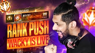 🔥BR Ranked Live Rank Push | Wacky on Live