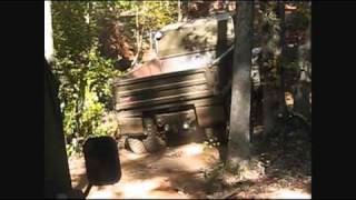 Trail riding - 5 Ton gasser & M37 at Steel Soldiers rally