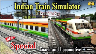 Indian Train Simulator New Update | Republic Day Special New Duronto Coach and New WDG-4 Skin