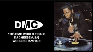 1986 DMC World Finals - DJ Cheese (USA) World Champion