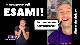 MATURITÀ NON TI TEMO! come abbassare l'ansia da esame...PARLIAMONE LIVE!