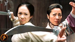 Jen vs. Shu Lien Sword Fight | CROUCHING TIGER, HIDDEN DRAGON | Michelle Yeoh, Ziyi Zhang