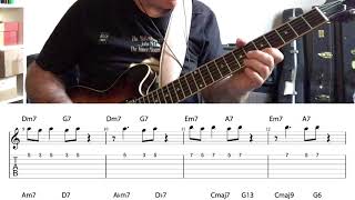 Satin Doll - Learn The Melody - Jazz Guitar Lesson