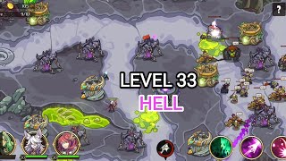 Kingdom War: Level 33 Hell difficulty 3 stars The secret of the war