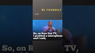 Life Lesson - Be Yourself (Dwayne Johnson "The Rock")