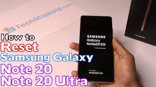 How to Reset Samsung Galaxy Note 20 & Note 20 Ultra - Hard Reset & Soft Reset (Factory Settings)