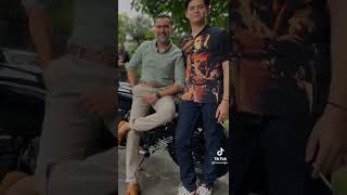 Aliando dengan sang papah tercinta