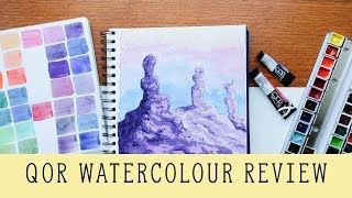 QoR Watercolour Paint Review + Accepting Imperfection and Sharing it