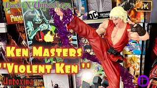 PCS Ken Masters "Violent Ken Exclusive" Statue | Pack N Unpack: Street Fighter