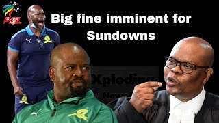 Sundowns’ technical team attacked match officials after a PSL game