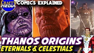 Thanos is an Eternal! The Eternals & Celestials MCU Explained! Comics Origin of Thanos, Avengers 4