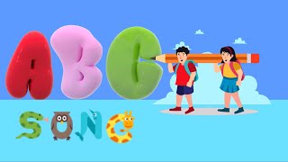 ABCD Song | ABC Song with animal images | ABC alphabets For Kids |Nursery Rhymes.A - Z Alphabet Song