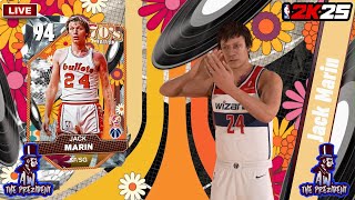 *LIVE* DIAMOND JACK MARIN DEBUT! NBA 2K25 MYTEAM