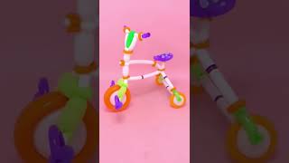 Make children's tricycle out of balloons | Cerative Baloon Twist #short #balloon