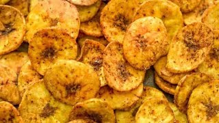 HOW TO MAKE  COMMERCIAL RIPE PLANTAIN CHIPS.