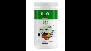 Little Joys Nutrimix | 6 Plant based Proteins and 24 Vitamins | Best Health Drink for Kids