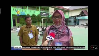 Siswa SMP Tunas Karya Pekanbaru ikuti ANBK #TVRI