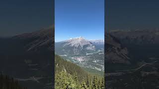 Come with us to a ride on the Banff Gondola #fyp #gondola #shorts #banff #canada #canadianmountains