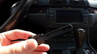 BMW E46 Replacing HVAC Heater Temperature Control Sensor