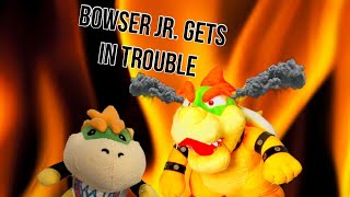 Mario Plush - Bowser Jr. Gets In Trouble