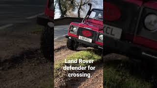 Land Rover defender Ford crossing