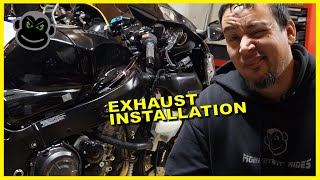 2022 Hayabusa M4 Tech 1 Carbon Full Exhaust Installation | How hard can it be??