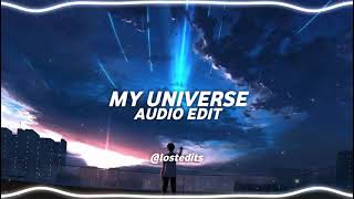 My Universe - Coldplay X BTS | Audio Edit