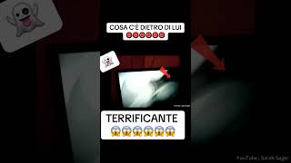 COSA C’È DIETRO DI LUI 😱👹 #youtube #paranormal #ghost #horrorstories #creepy #reels #shorts