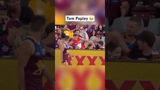 Tom Papley Gets Sent Into The Crowd 😂