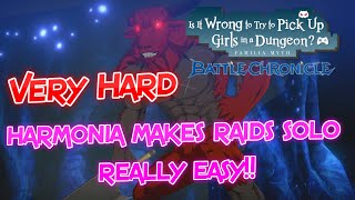 DanMachi: Battle Chronicle - Red Minator Raid (Season 3 - Very Hard): Solo Run [Under 25 Seconds]