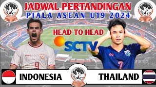 "MAAF ADA SALAH PENGEDITAN" JADWAL TIMNAS INDONESIA U19 VS THAILAND U19