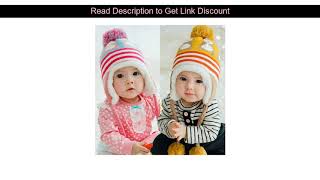 Free Shipping Winter Knitted Warm Hat Baby Hat Toddler Girls Boys Turbna Cartoon Infant Winter Knit