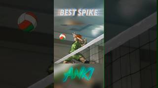 Best Spike in Haikyu ⚽| #short #anime #animeedit