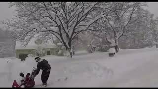 Buffalo, New York Snowstorm Nov 2022 | Lake Effect | Unbelievable 6 feet of Accumulation |