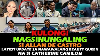 CATHERINE CAMILON SENATE HEARING KULONG ANG SUSPEK NA SI ALLAN DE CASTRO! Raffy Tulfo In Action