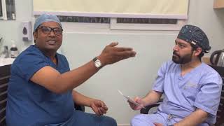 Conversation with Doctors: Dr Shahzad talking with Dr Akram(Orthopedic Surgeron)