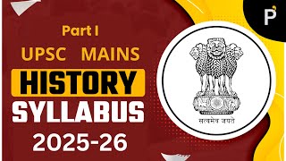 History Mains Syllabus Decoded Part I | Clear UPSC in 1st attempt #civilservices #upsc #pcs #veersir