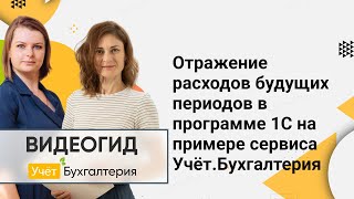 Отражение расходов будущих периодов в программе 1С на примере сервиса Учёт.Бухгалтерия