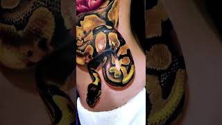 SNAKE TATTOO #tattooartist #snake #tattooideas #tattoolover #tattoo #foryou #fyp #trending #foryou