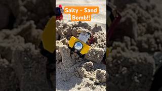 Salty - Sand Bomb!! Thomas and Friends Adventures!! #thomasandfriends #salty #james #percy