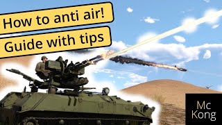 How to play anti air in realisitc battles in War Thunder with aiming tips