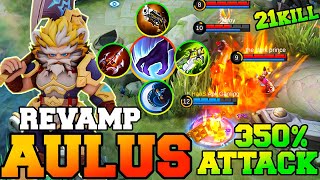 350% Physical Attack Top Global Aulus !! Aulus Best Build And Emblem 2023 Gameplay Mobile Legends