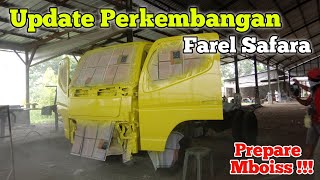 Update Kabin New Farel Safara Setelah Lebaran⁉️Santoso Putra Karoseri‼️#farelsafara #putrisafara