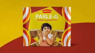 Parle G Biscuit Packaging Redesign  In illustrator CC Tutorial