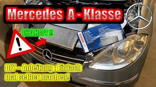 Bei MERCEDES A-KLASSE (W169) den Innenraumfilter wechseln - DIY-Anleitung - einfach selber machen 4K