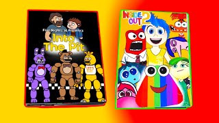 ★  FREDDY INTO THE PIT , INSIDE OUT2 GAMEBOOK + FREDDY, EMOTION SQUISHY PLAY