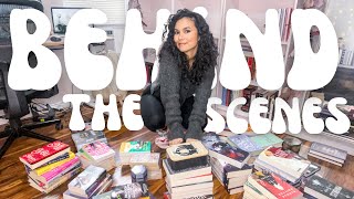 Day In The Life Of A Booktuber | Bookshelf Organization