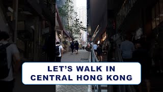 Let's have a walk in Central Hong Kong & weekend brunch at Flaming Frango